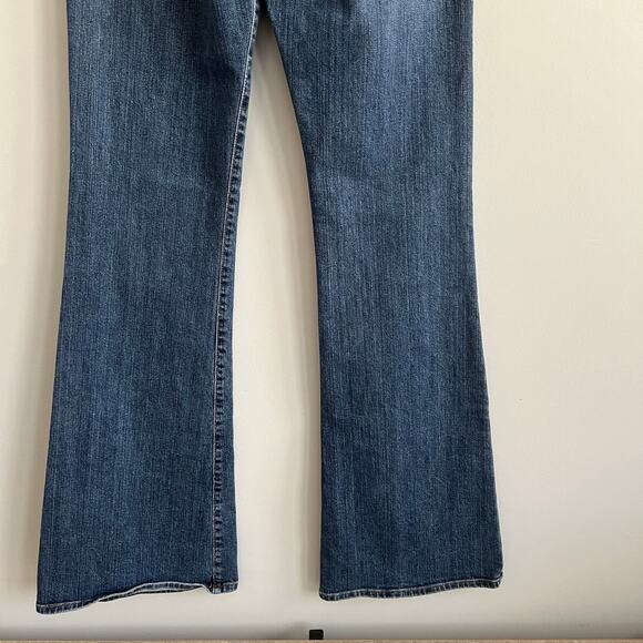 Lucky Brand Dungarees Denim Bootcut Jeans Size 10 81LS072 - Picture 7 of 10